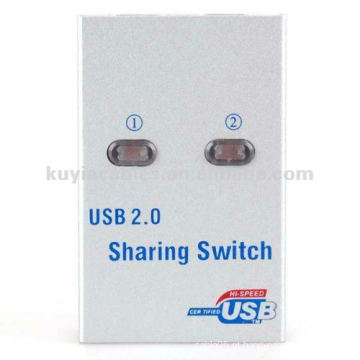 2 Port USB 2.0 Auto Sharing Interruptor da impressora Interruptor do scanner